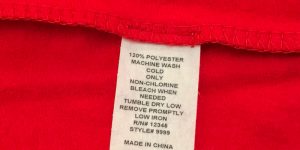 Apparel Relabeling – 120% Polyester??