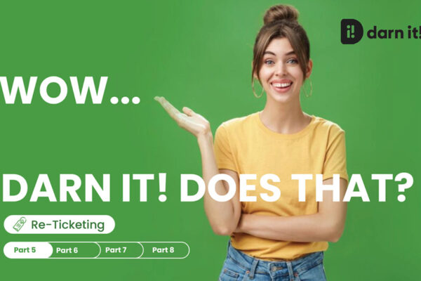 Image depicting Darn It's Re-ticketing services.